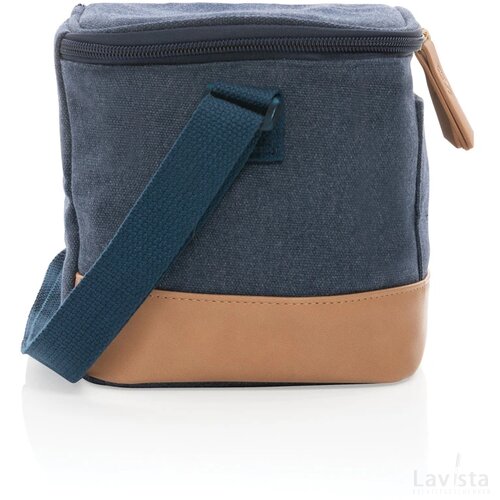 Impact AWARE™ 16 oz. rcanvas koeltas voor zes blikjes blauw