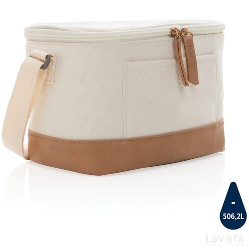Impact AWARE™ 16 oz. rcanvas koeltas voor zes blikjes gebroken wit