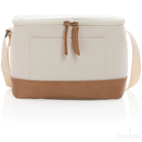 Impact AWARE™ 16 oz. rcanvas koeltas voor zes blikjes gebroken wit