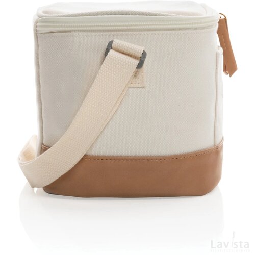 Impact AWARE™ 16 oz. rcanvas koeltas voor zes blikjes gebroken wit