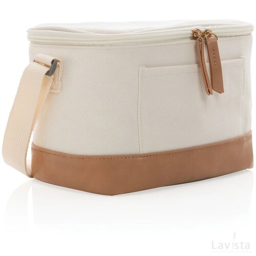 Impact AWARE™ 16 oz. rcanvas koeltas voor zes blikjes gebroken wit