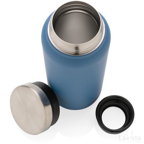 RCS gerecycled roestvrijstalen vacuümfles 600ML blauw