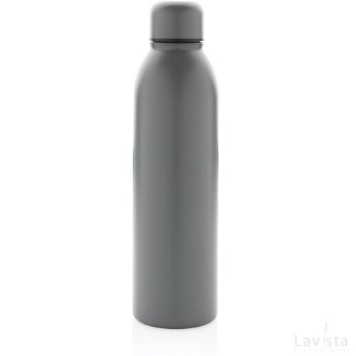 RCS gerecycled roestvrijstalen vacuümfles 500ML antraciet