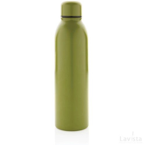 RCS gerecycled roestvrijstalen vacuümfles 500ML groen