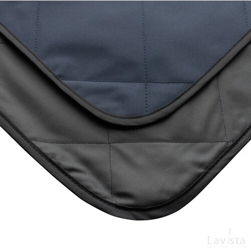 Impact Aware™ RPET opvouwbare gewatteerd picknickkleed donkerblauw