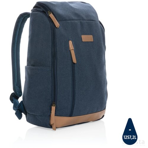 Impact AWARE™ 16 oz. rcanvas 15 inch laptoprugzak blauw