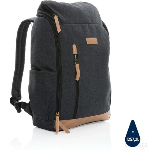 Impact AWARE™ 16 oz. rcanvas 15 inch laptoprugzak zwart