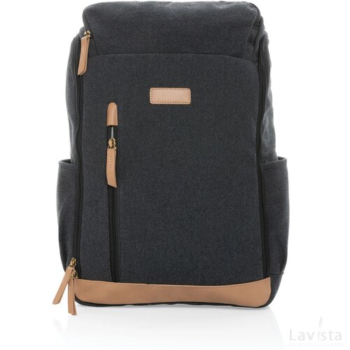 Impact AWARE™ 16 oz. rcanvas 15 inch laptoprugzak zwart