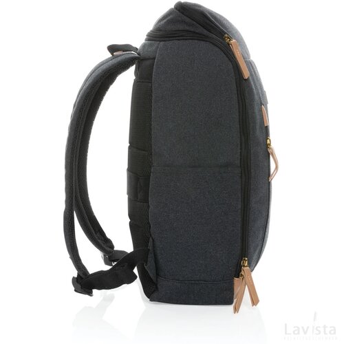 Impact AWARE™ 16 oz. rcanvas 15 inch laptoprugzak zwart