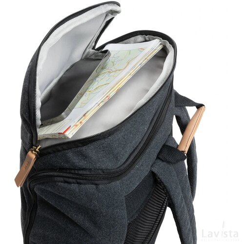 Impact AWARE™ 16 oz. rcanvas 15 inch laptoprugzak zwart