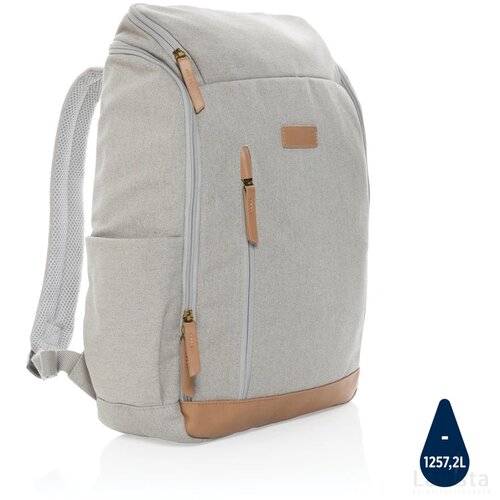 Impact AWARE™ 16 oz. rcanvas 15 inch laptoprugzak grijs