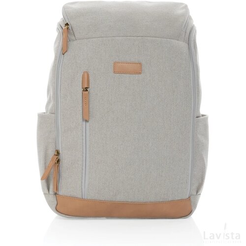 Impact AWARE™ 16 oz. rcanvas 15 inch laptoprugzak grijs