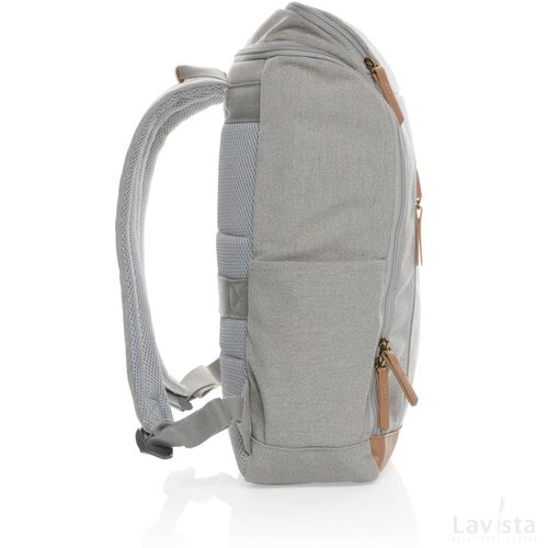 Impact AWARE™ 16 oz. rcanvas 15 inch laptoprugzak grijs