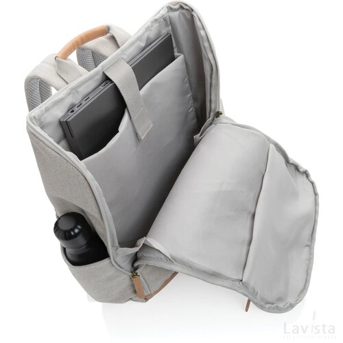 Impact AWARE™ 16 oz. rcanvas 15 inch laptoprugzak grijs
