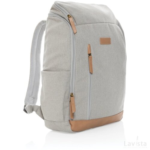 Impact AWARE™ 16 oz. rcanvas 15 inch laptoprugzak grijs