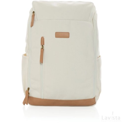 Impact AWARE™ 16 oz. rcanvas 15 inch laptoprugzak gebroken wit