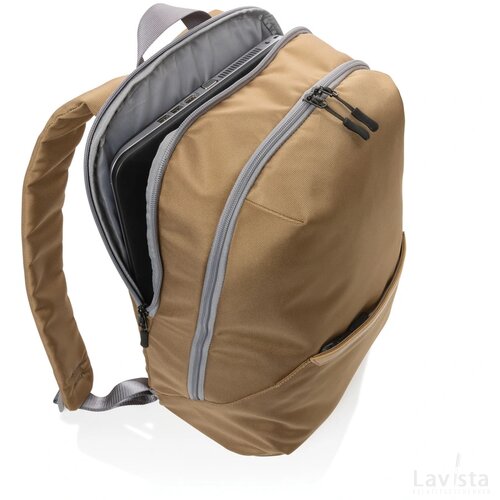Impact AWARE™ 1200D 15.6'' modern laptoprugzak khaki, grijs