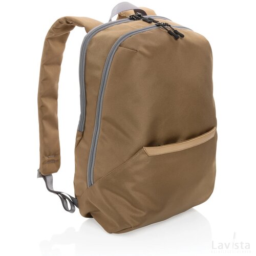 Impact AWARE™ 1200D 15.6'' modern laptoprugzak khaki, grijs