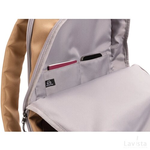 Impact AWARE™ 1200D 15.6'' modern laptoprugzak khaki, grijs