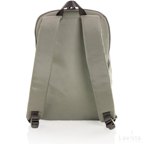 Impact AWARE™ 1200D 15.6'' modern laptoprugzak groen, grijs