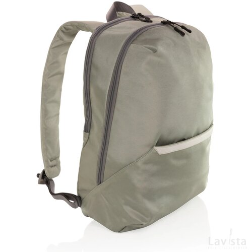 Impact AWARE™ 1200D 15.6'' modern laptoprugzak groen, grijs