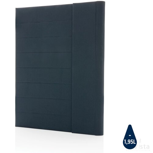 Impact Aware™ A4 portfolio met magnetische sluiting donkerblauw