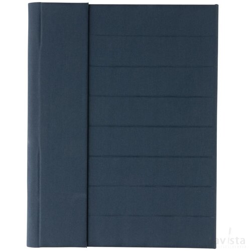 Impact Aware™ A4 portfolio met magnetische sluiting donkerblauw