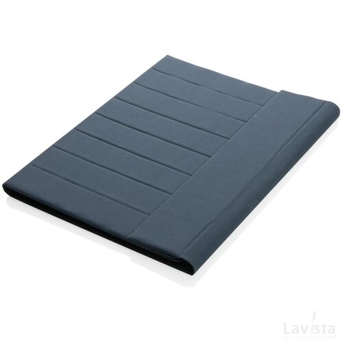 Impact Aware™ A4 portfolio met magnetische sluiting donkerblauw