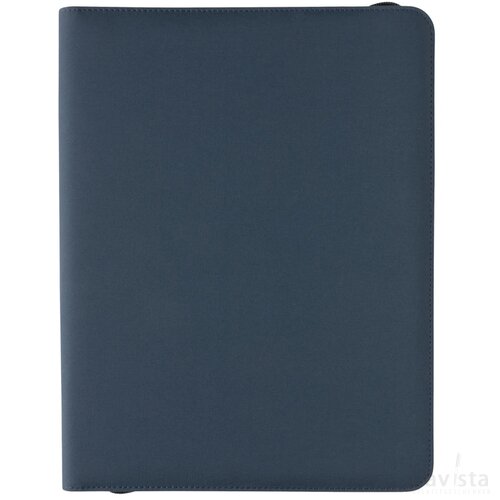 Impact Aware™ deluxe 300D tech portfolio met rits donkerblauw