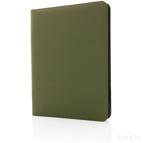 Impact Aware™ deluxe 300D tech portfolio met rits groen