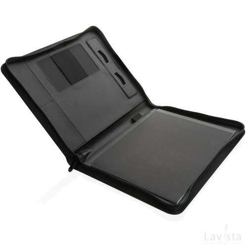 RCS rPU deluxe tech portfolio met rits zwart