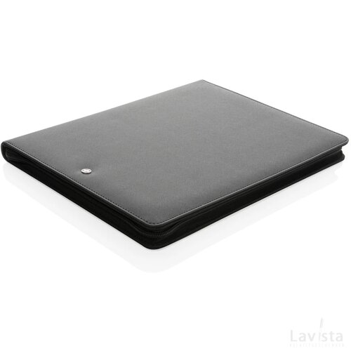 Swiss Peak Heritage RCS rPU A4 portfolio met rits zwart