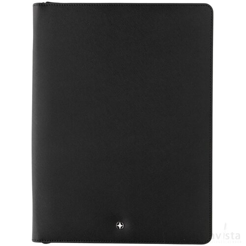 Swiss Peak Heritage RCS rPU A4 portfolio met rits zwart