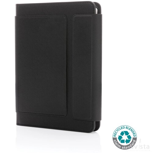 Swiss Peak Heritage RCS rPU steenpapier portfolio A5 zwart