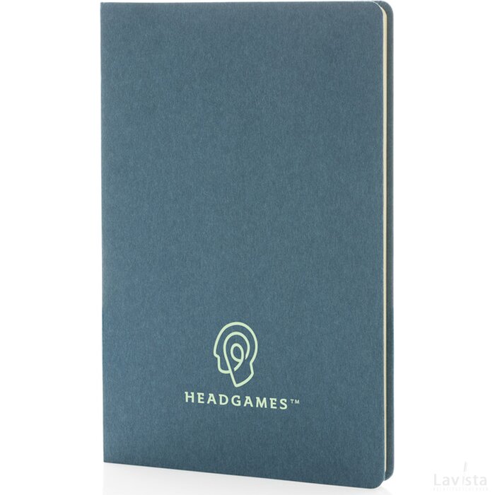 A5 hardcover notitieboek blauw