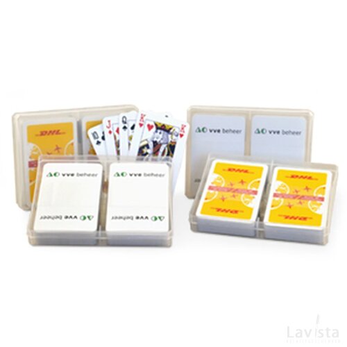 2 spellen in plastic doosje