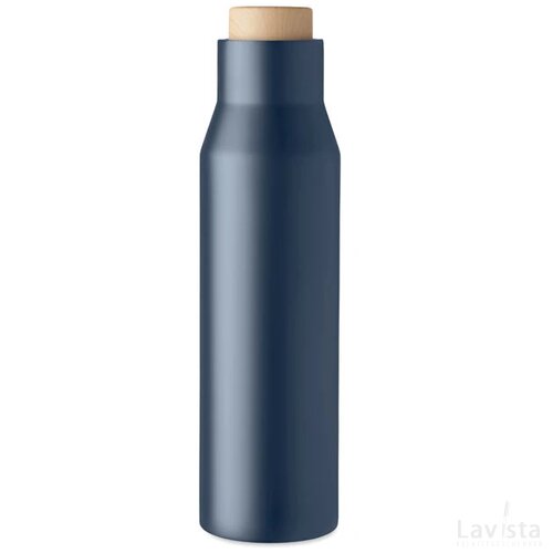 Dubbelwandige thermosfles 500m Dudinka donker marineblauw