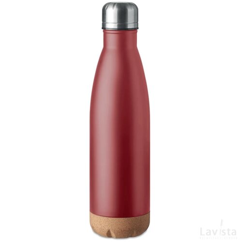 Dubbelwandige fles 500 ml Aspen cork bordeaux