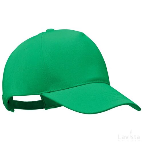 Baseball cap biologisch katoen Bicca cap groen