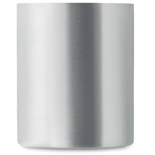 Dubbelwandige RVS mok Zilver 300 ml