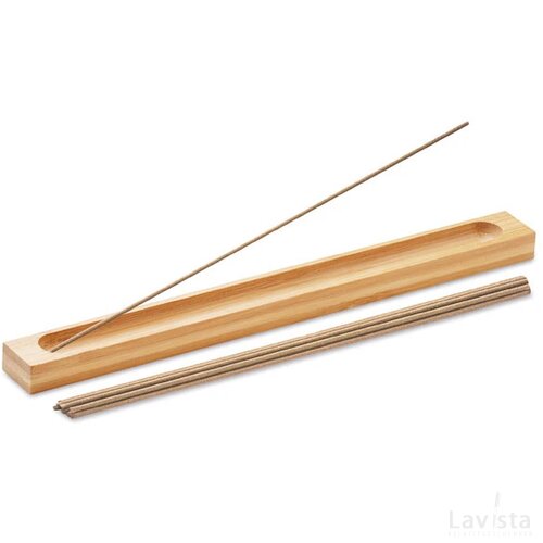 Wierookset in bamboe Xiang hout