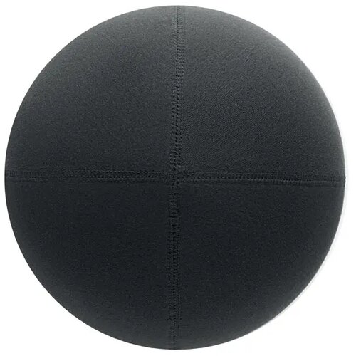 Katoenen beanie muts Zwart
