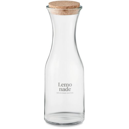 Gerecyclede glazen karaf Picca Transparant 1000 ml