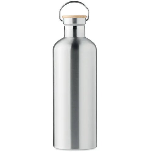 Grote thermosfles met handvat (1500 ml) Zilver 1500 ml
