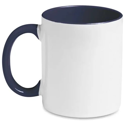 Gekleurde sublimatie mok Kobaltblauw 300 ml