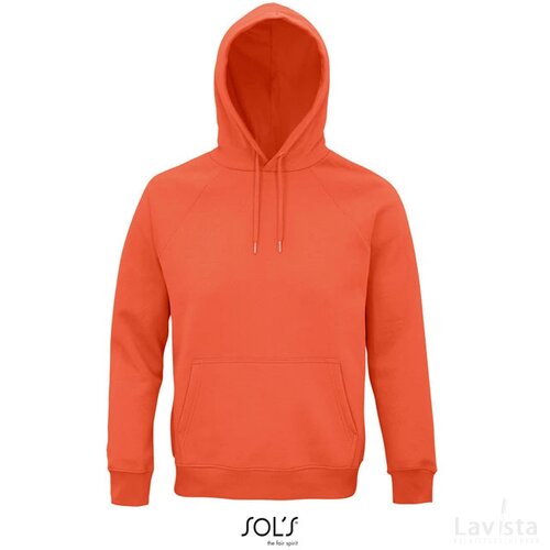Stellar hood sweater 280g Stellar burnt orange
