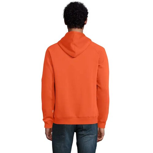 Stellar hood sweater 280g Stellar burnt orange