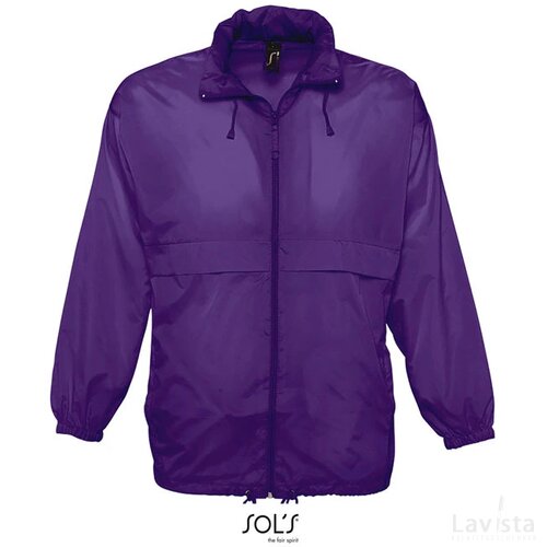 Surf uni windbreker 210g Surf dark purple