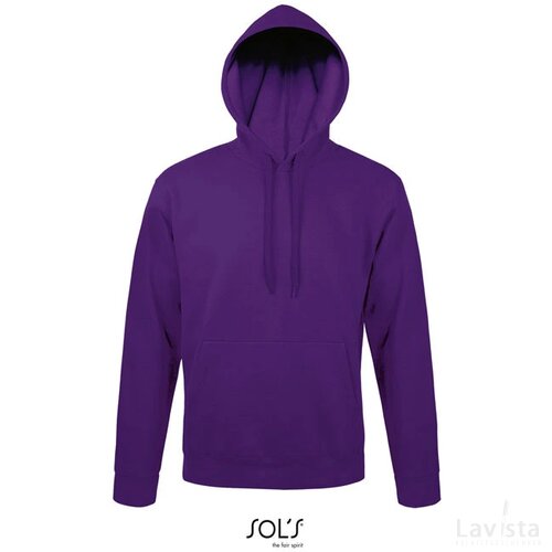 Snake hoodie uni 280g Snake dark purple
