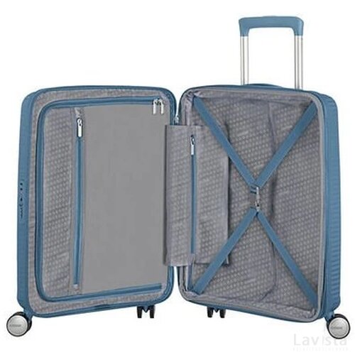 American Tourister Soundbox Spinner 55 EXP.